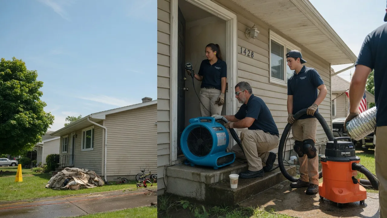 Water Damage Restoration in Wedron, IL near me